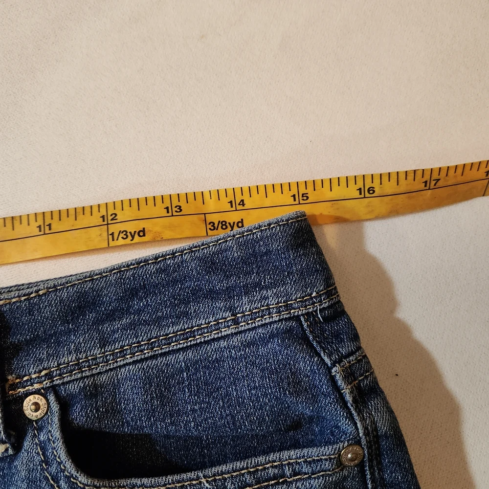 Dark Blue Denim Jeans‎